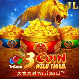 Jili : 3 Coin Wild Tiger - GECKO158